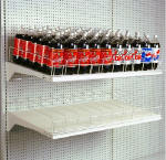 Soda Bottle Shelves